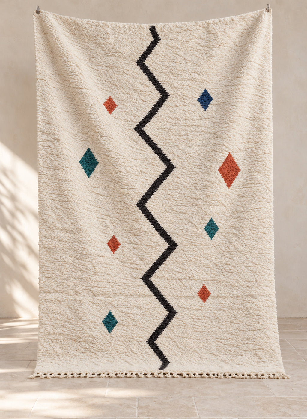 Handmade Azilal rug model 01, full view