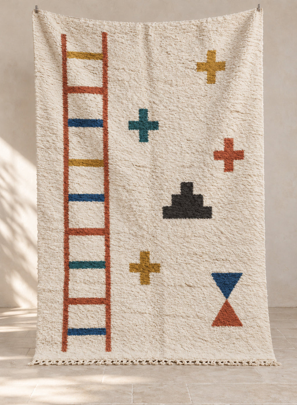 Handmade Azilal rug model 04, full view
