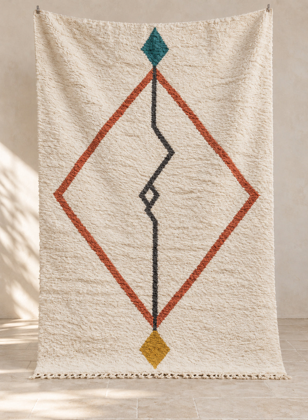 Handmade Azilal rug model 06, full view