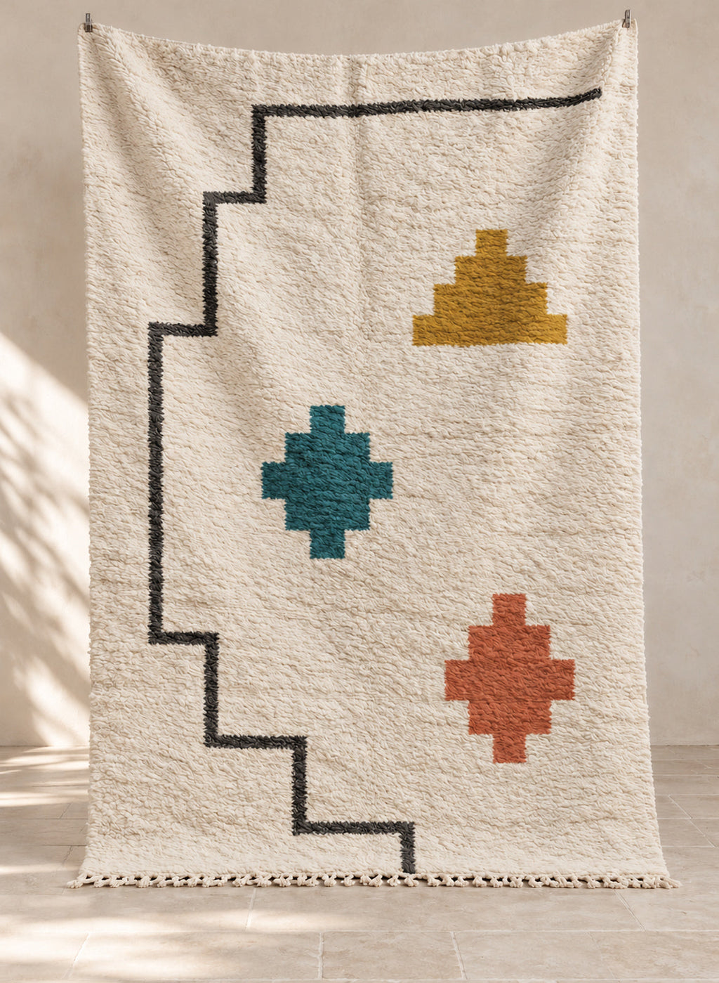 Handmade Azilal rug model 10, full view