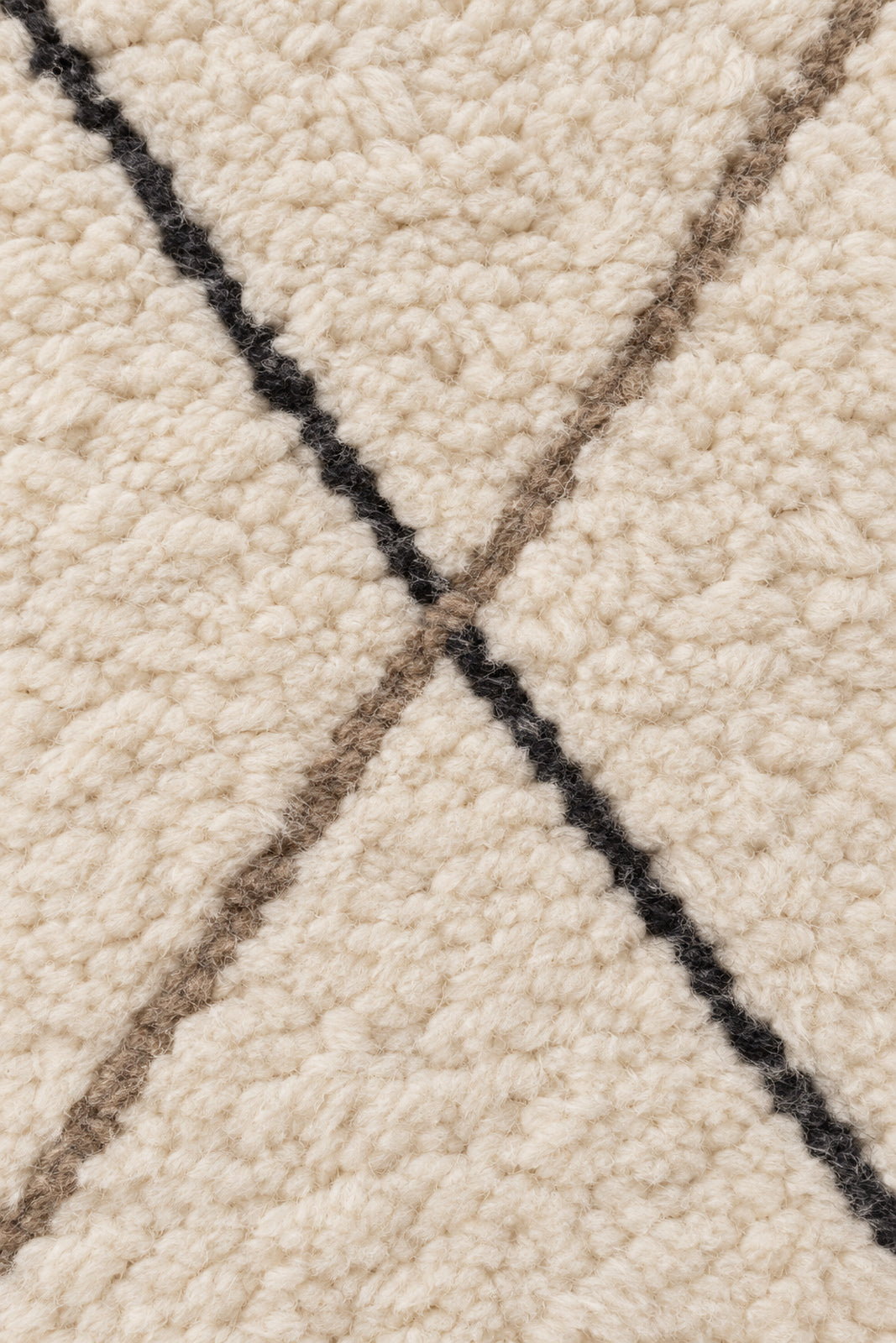 Wool texture of Beni Ourain rug model 02