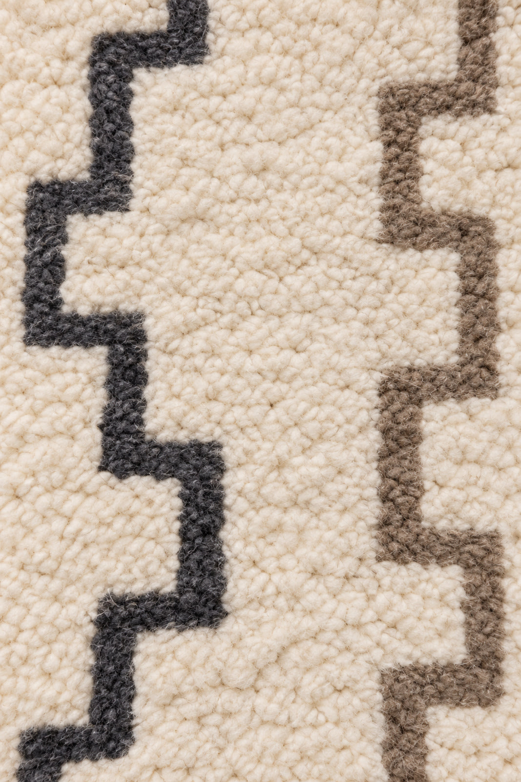 Wool texture of Beni Ourain rug model 05