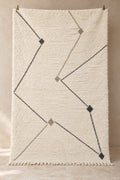 Handmade Beni Ourain rug model 09, full view