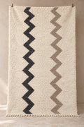Handmade Beni Ourain rug model 10, full view