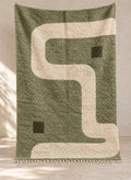 Handmade Beni Ourain rug model BWO-12, full view
