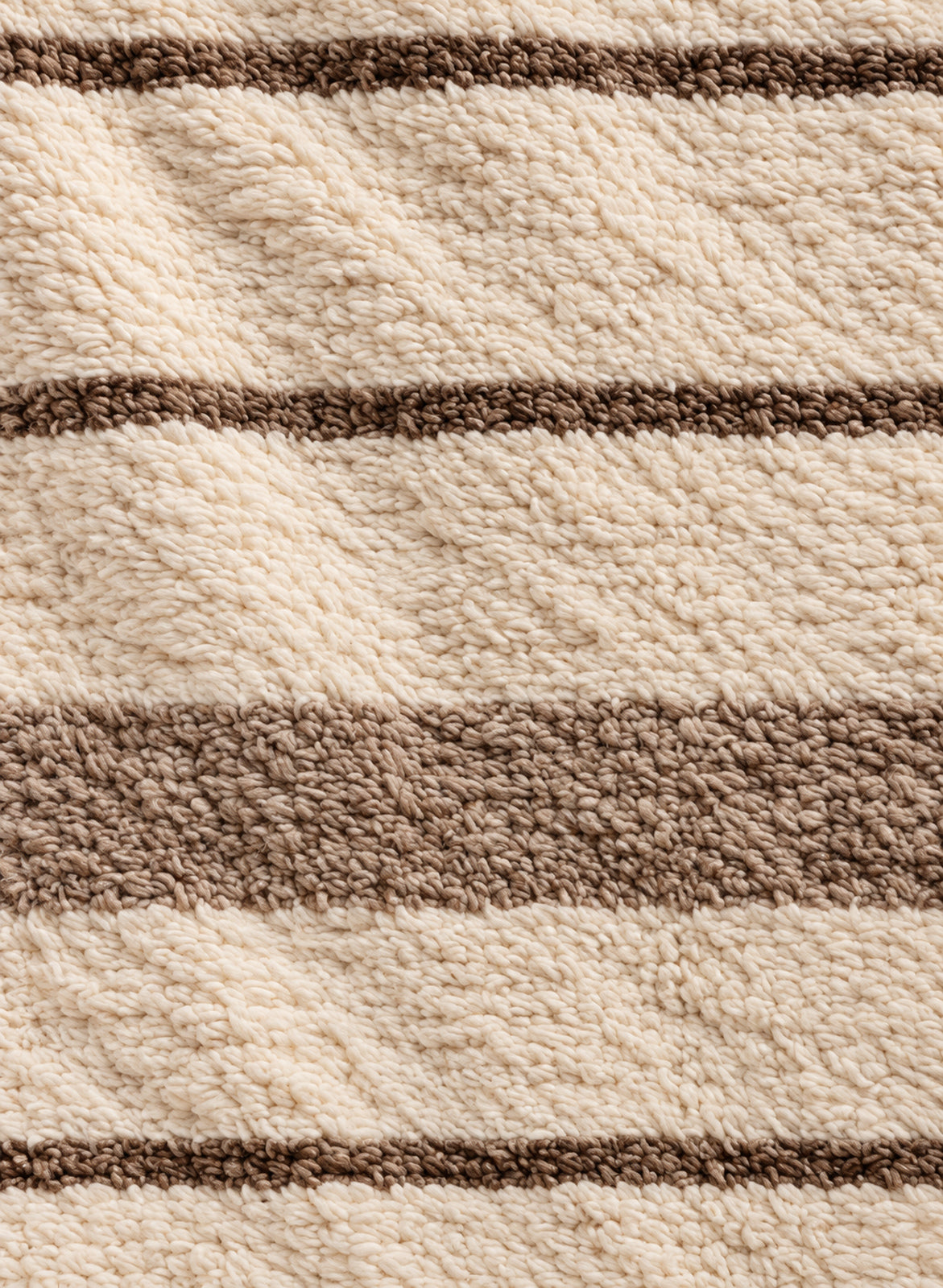Wool texture of Beni Ourain rug model BWO-13