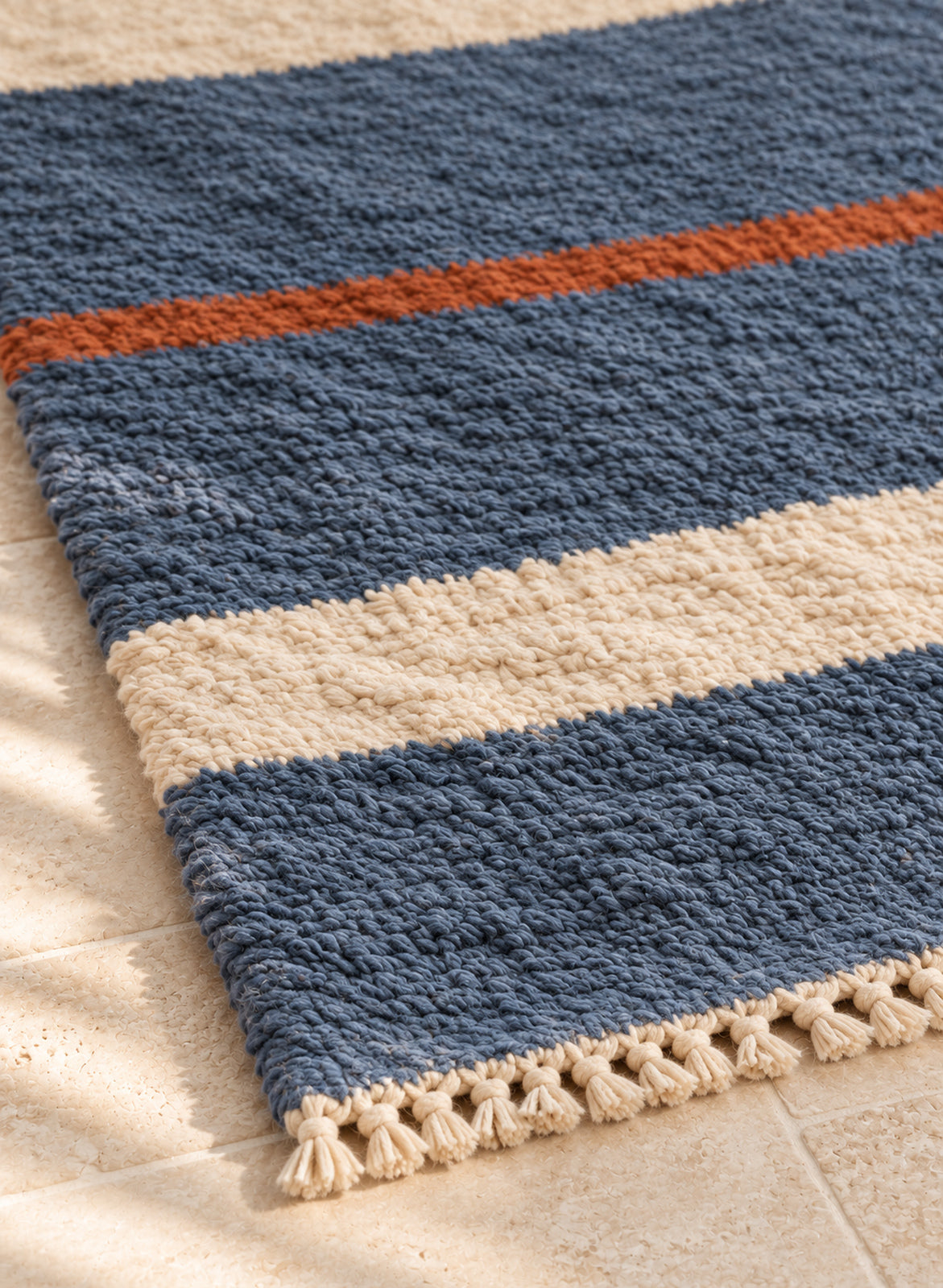 Fringe of Beni Ourain rug model BWO-14