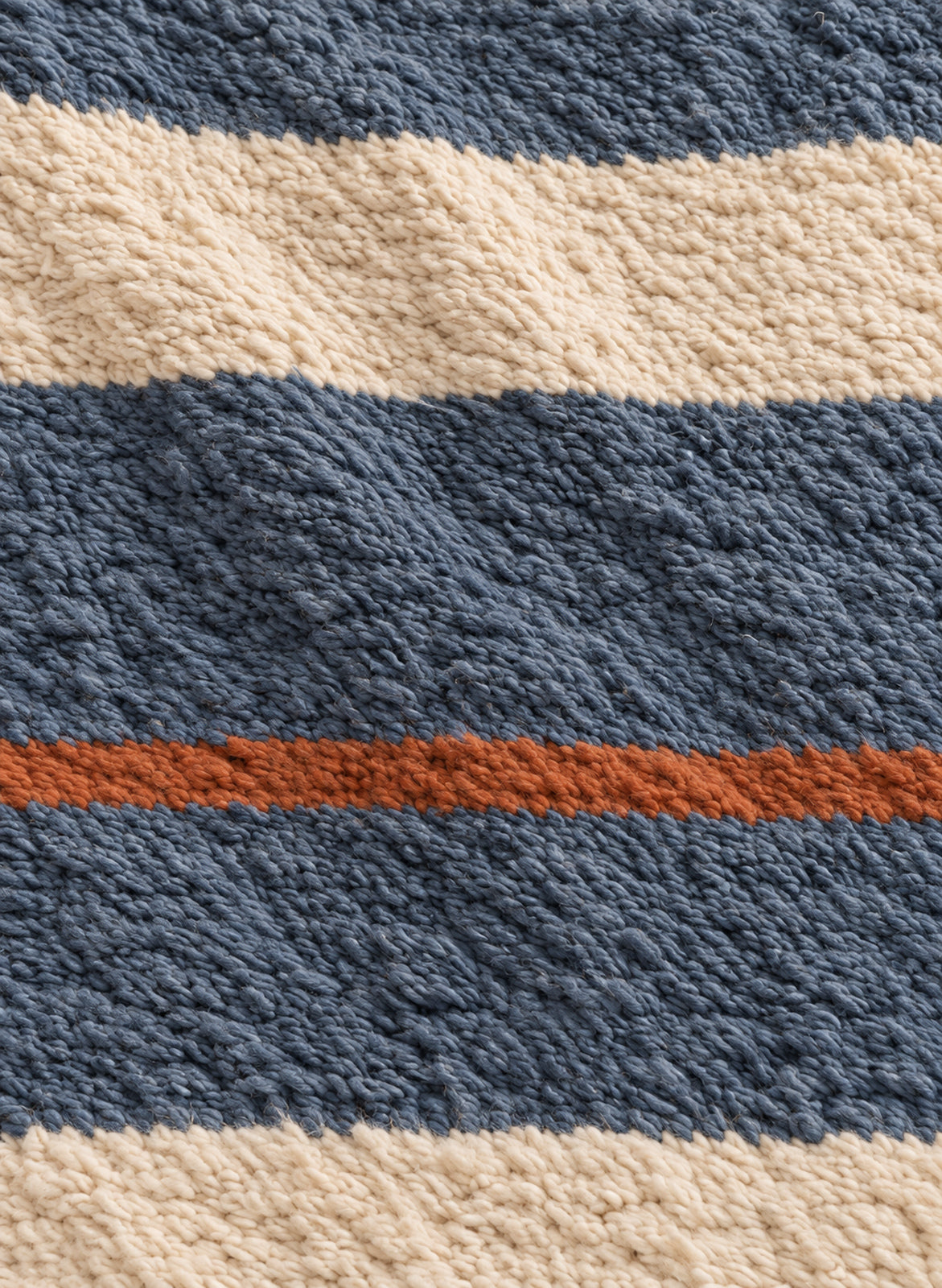 Wool texture of Beni Ourain rug model BWO-14