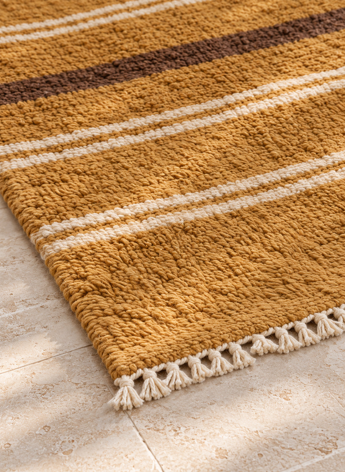 Fringe of Beni Ourain rug model BWO-15