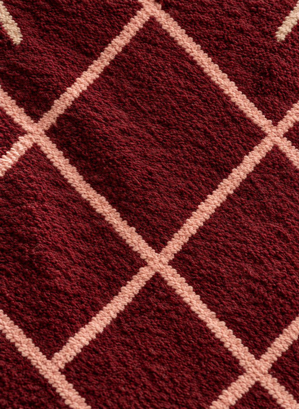 Wool texture of Beni Ourain rug model BWO-22