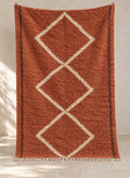 Handmade Beni Ourain rug model BWO-24, full view