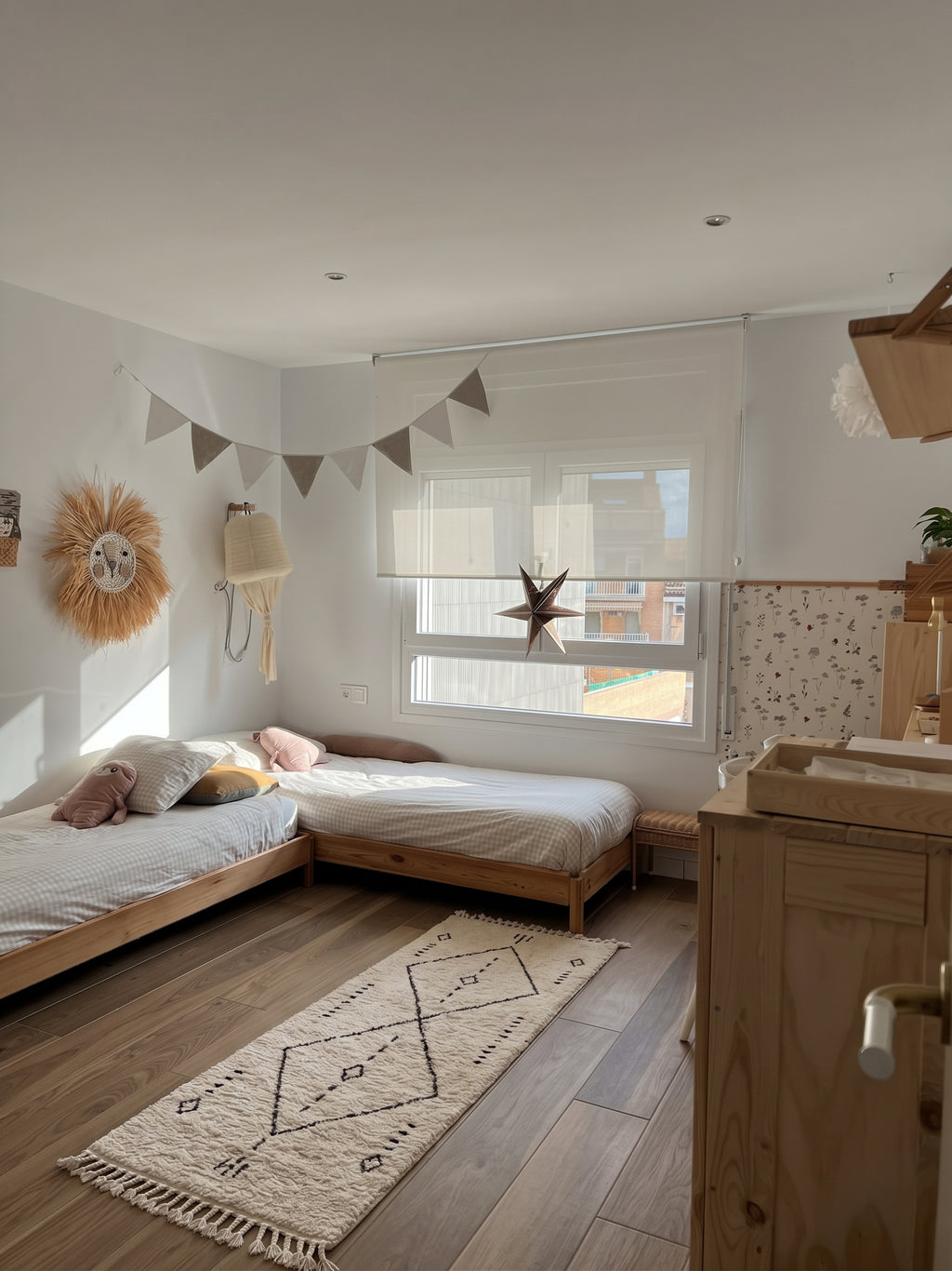Beni Ourain runner in a child's bedroom