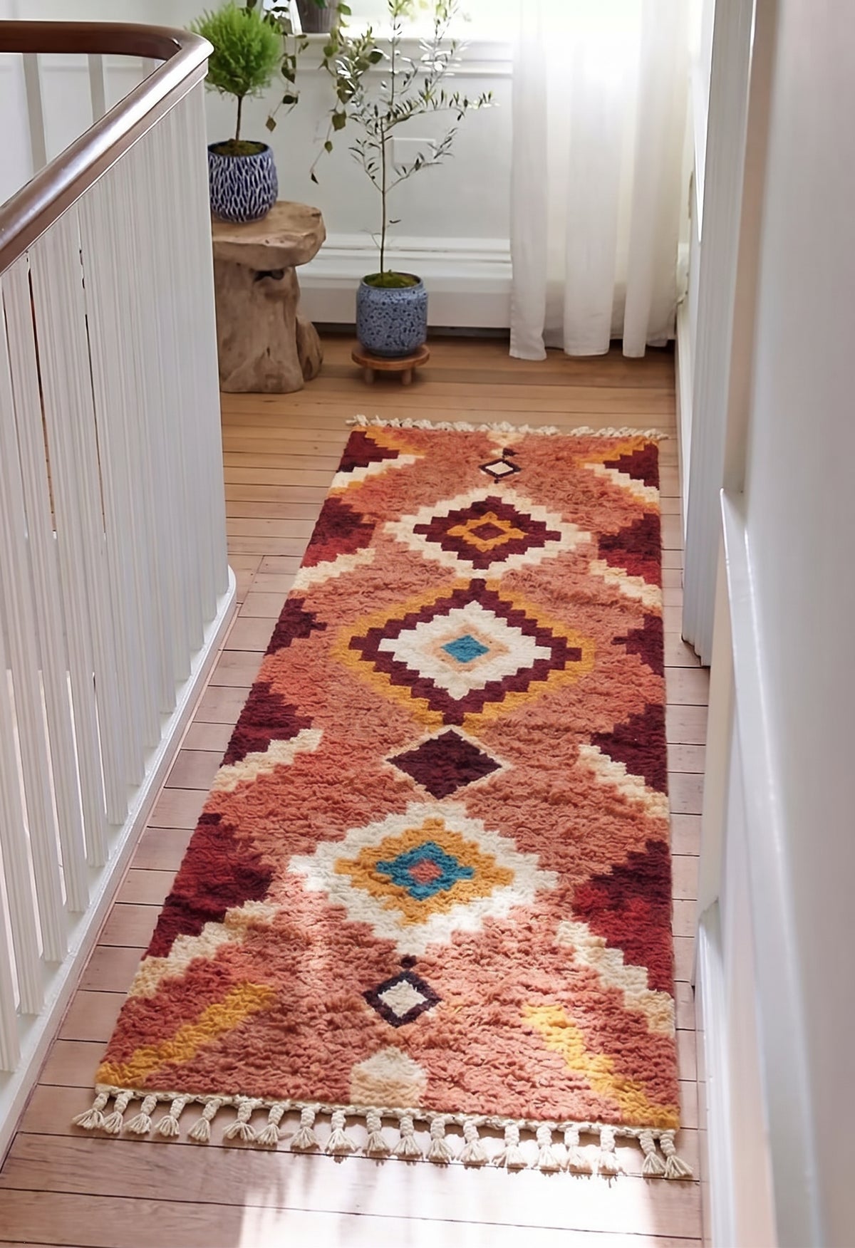 Boujaad runner on a landing