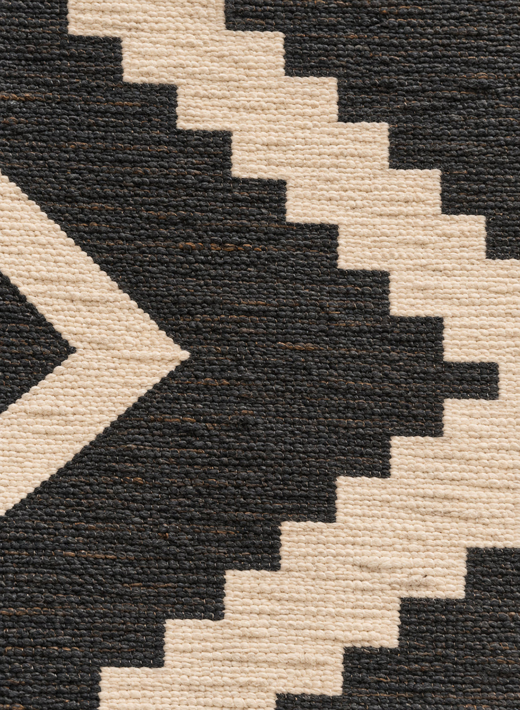 Close-up of the flat-woven wool of the Ammas kilim