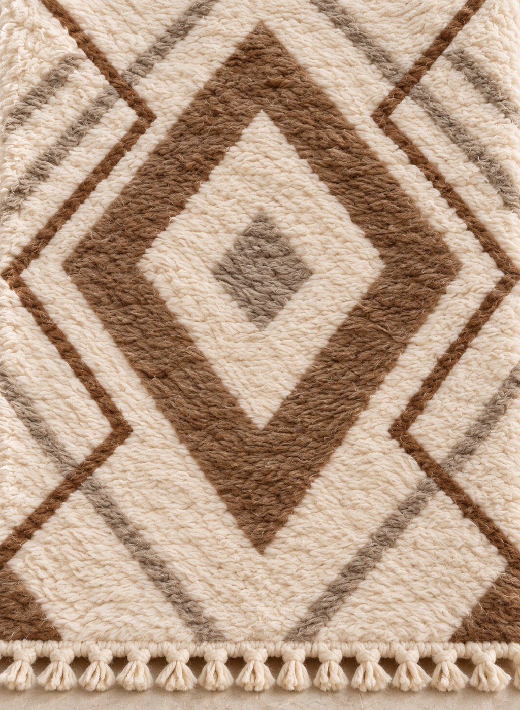 Wool texture detail of the Mrirt runner