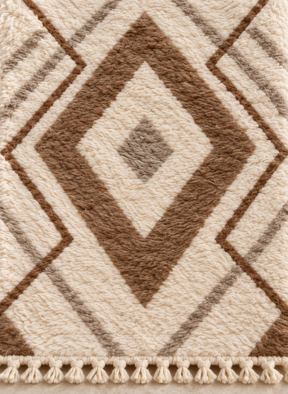 Wool texture detail of the Mrirt runner