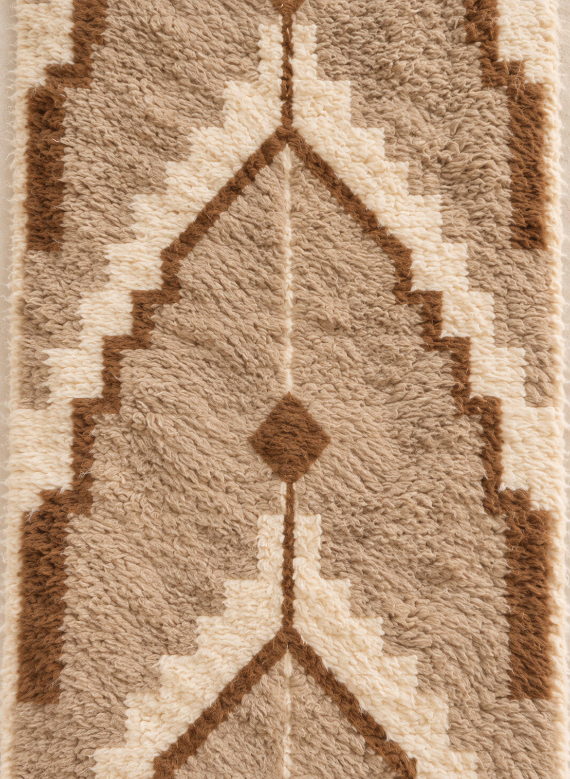 Wool texture detail of the Mrirt runner