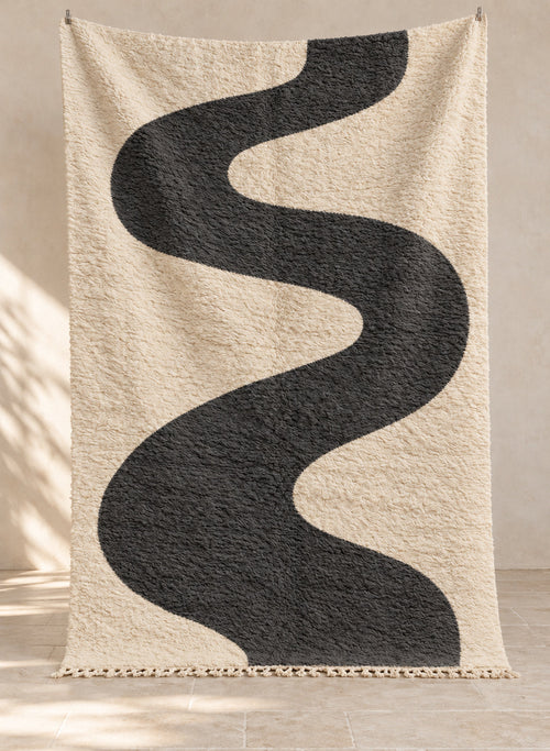 Handmade Mrirt rug model 04, full view