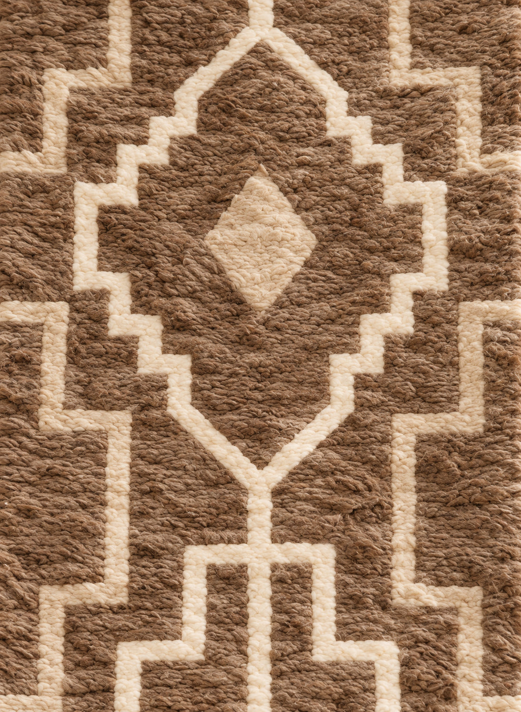 Wool texture detail of the Mrirt runner