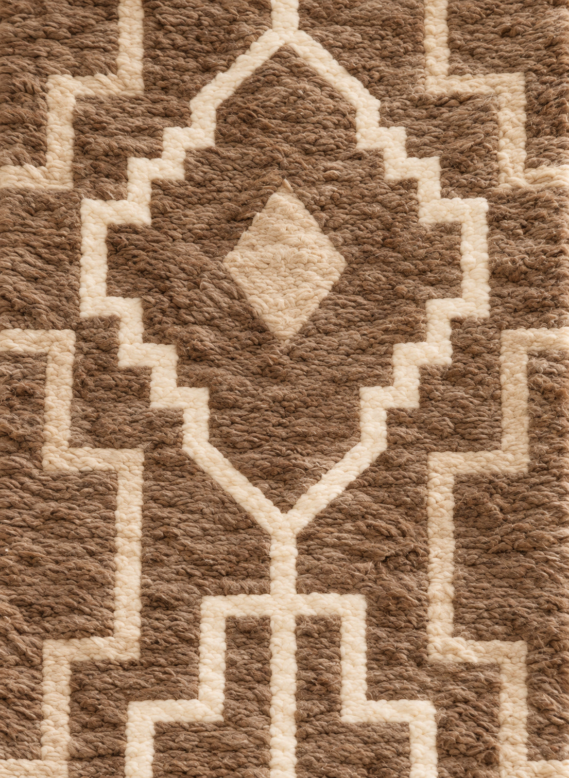 Wool texture detail of the Mrirt runner