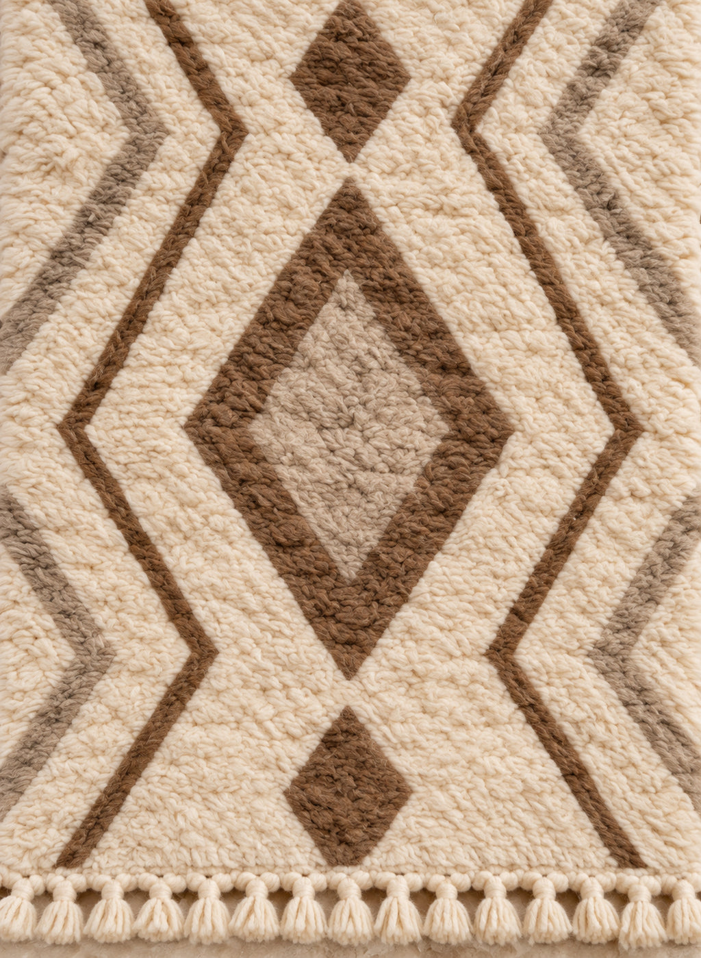 Wool texture detail of the Mrirt runner