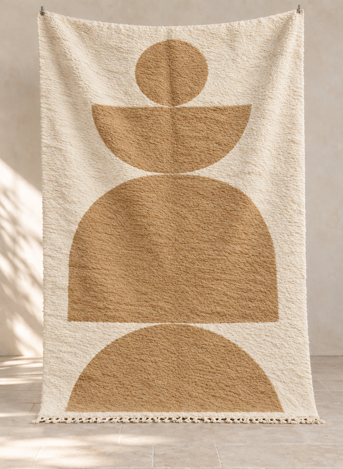 Handmade Mrirt rug model 06, full view