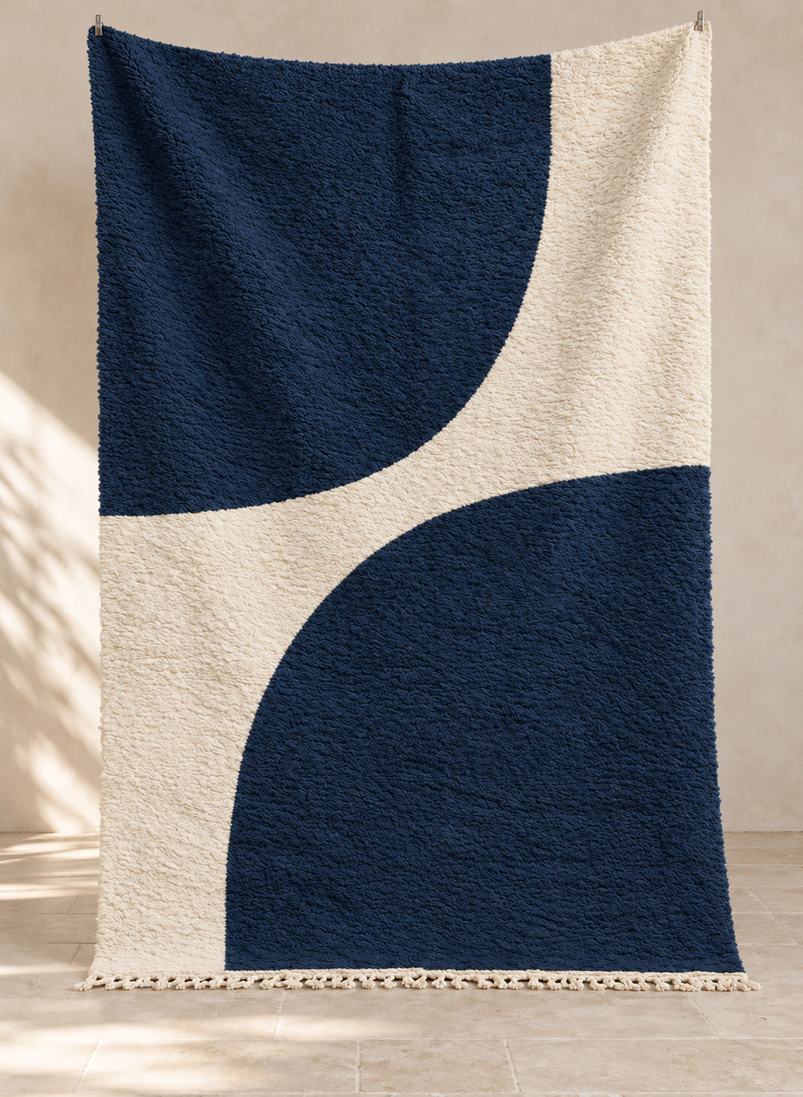 Handmade Mrirt rug model 10, full view